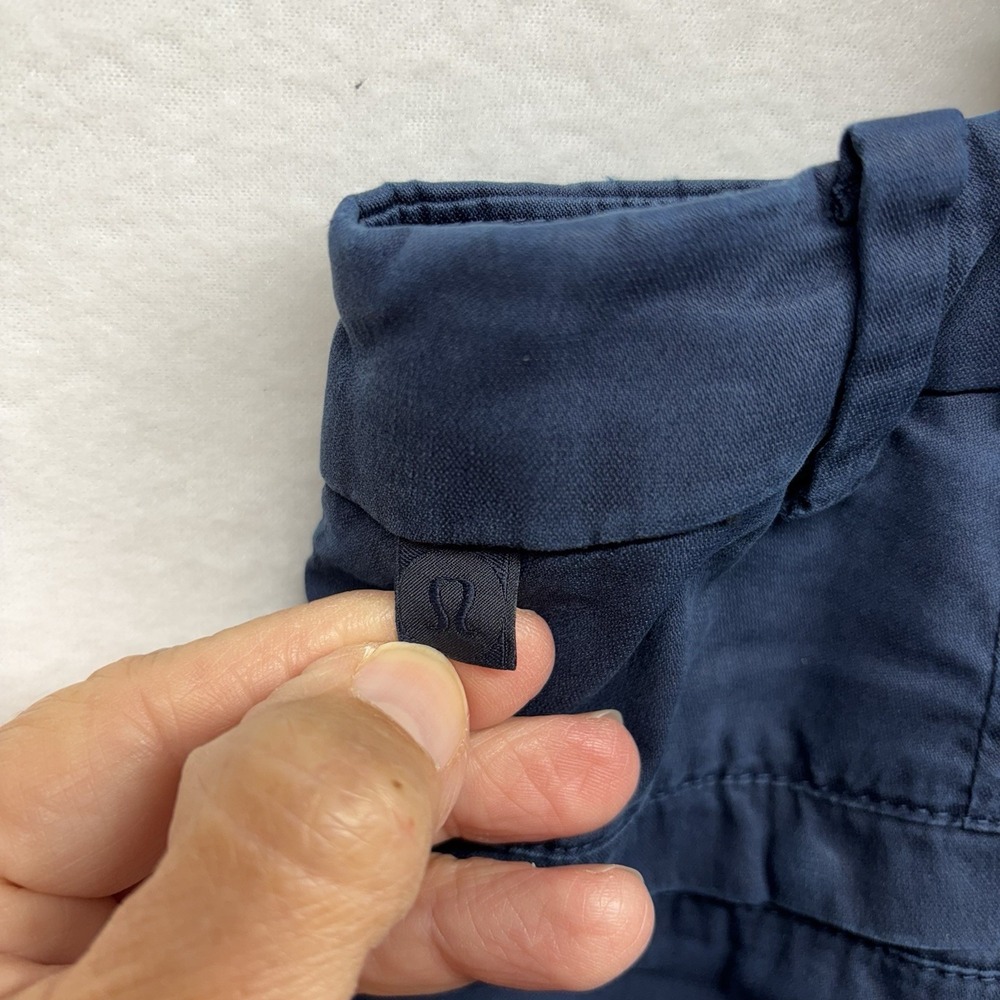 Lululemon ABC Pants Mens Size 30 Navy Blue Slim Fit Stretch Chino Casual - Picture 4 of 8